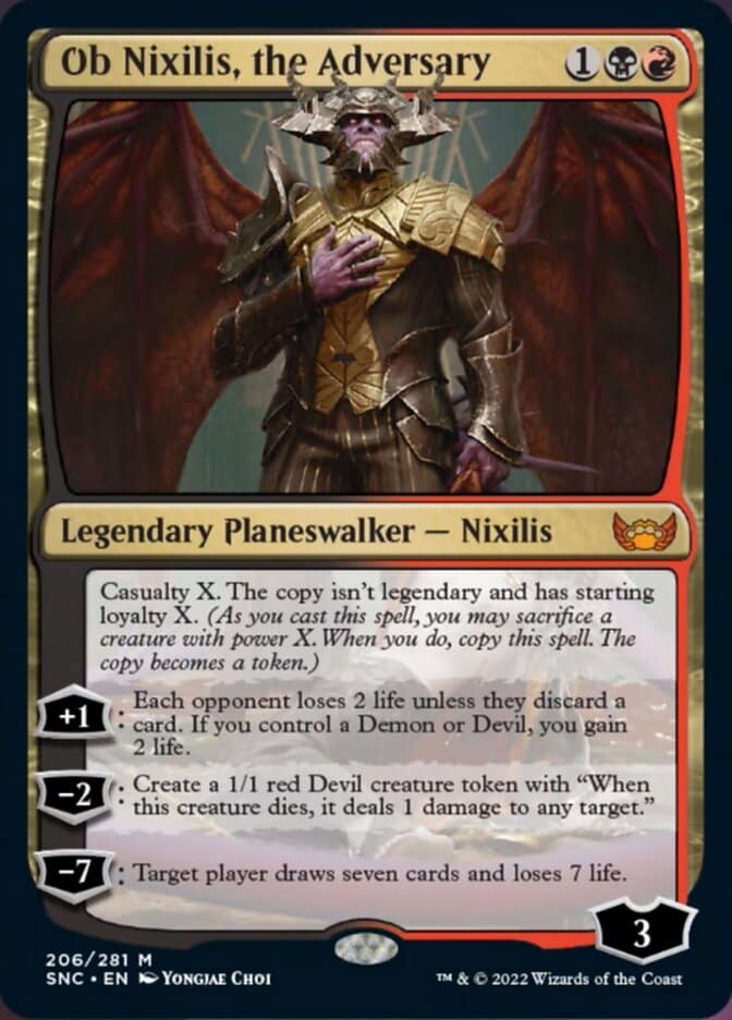 ob nixilis, the adversary
