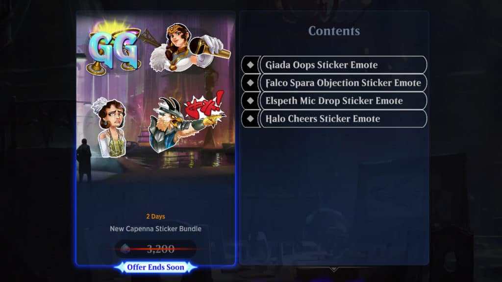 Arena New Capenna Sticker Bundle