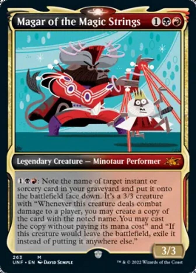 Magar of the Magic Strings Showcase Frame
