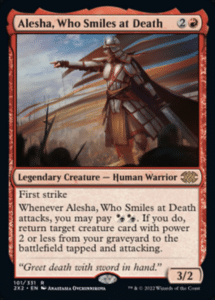 alesha, who smiles at death