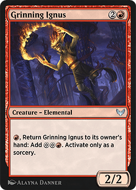 grinning ignus