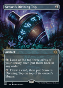 sensei'd divining top
