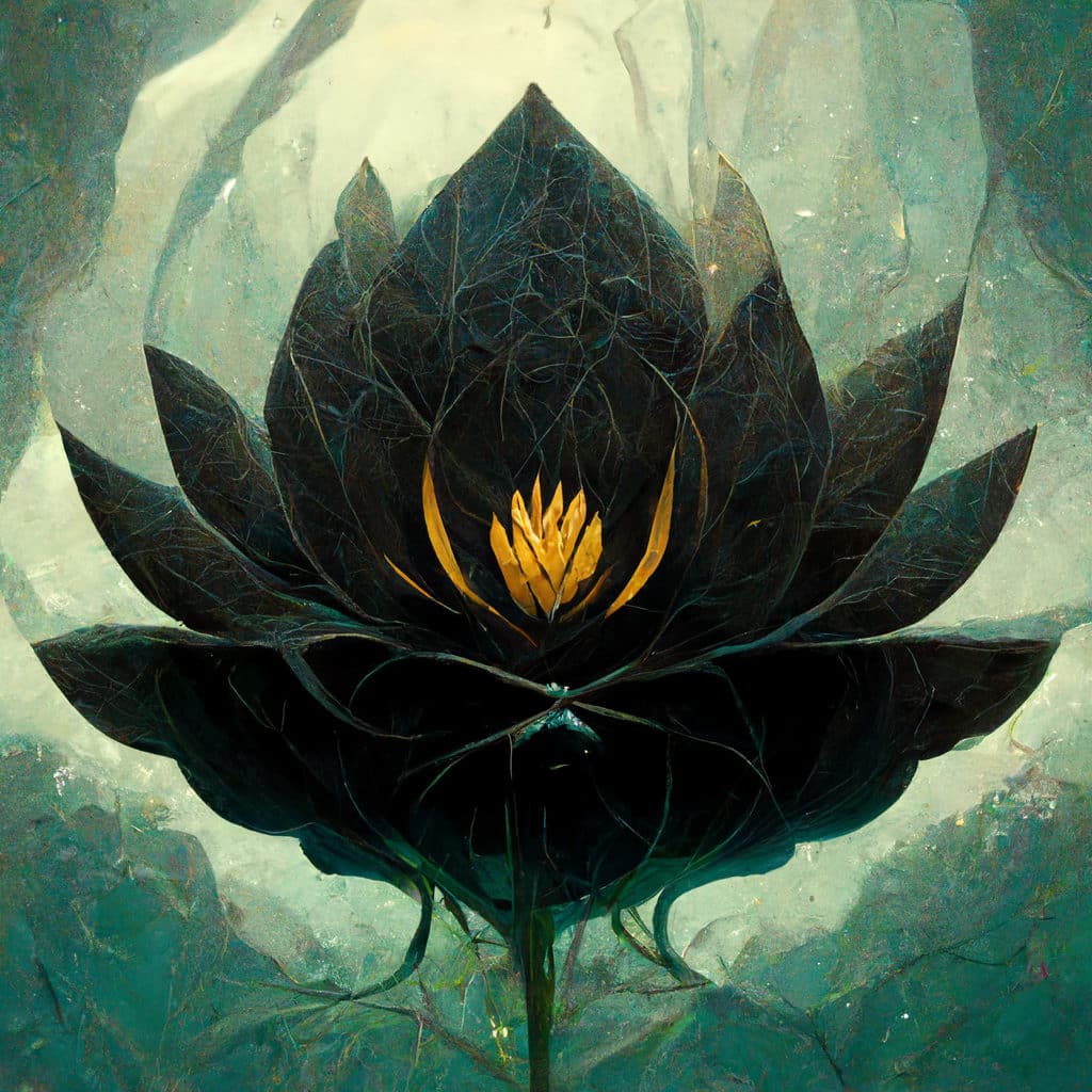 MidJourney Bot AI Generated | Black Lotus