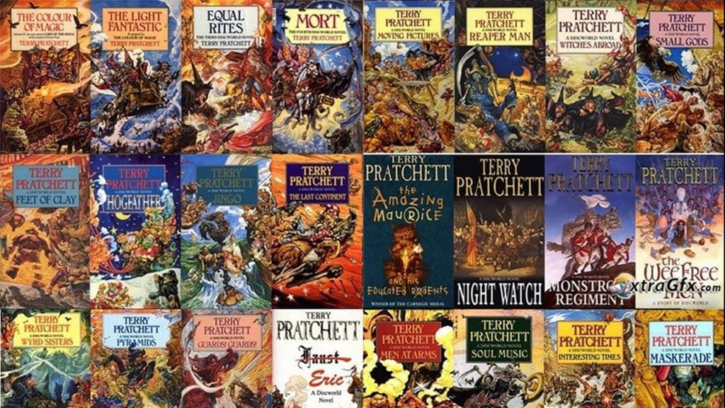 Discworld Book Covers
