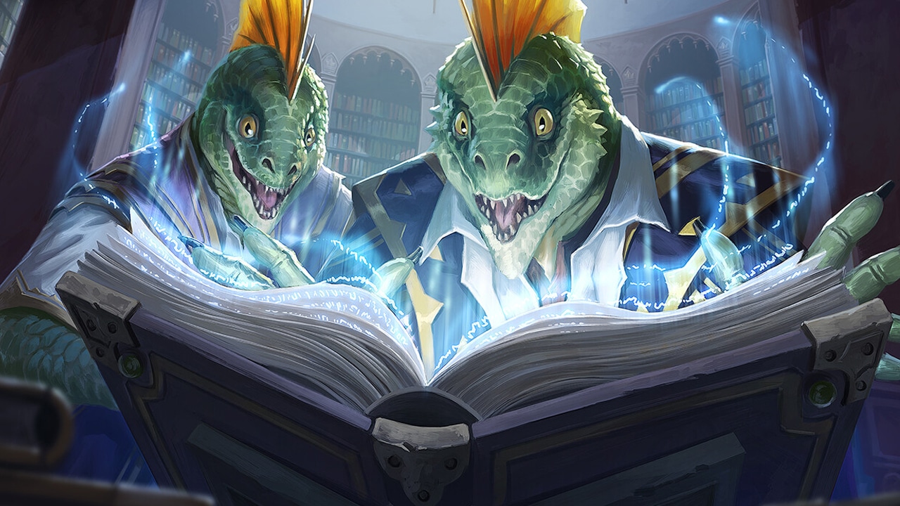 Lizardfolk Librarians