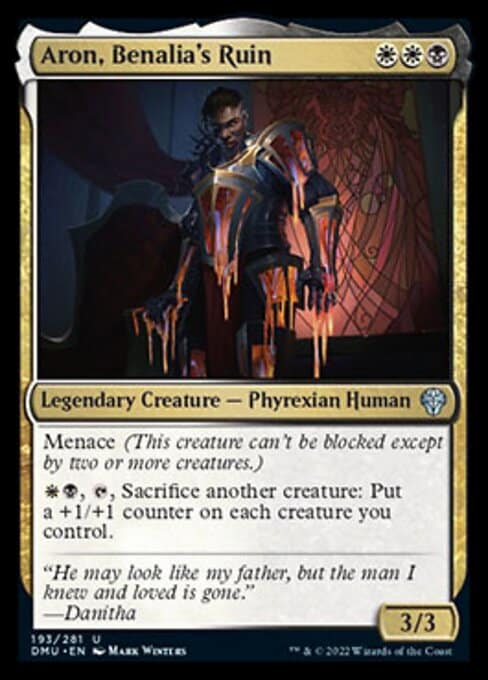 aron, benalia's ruin