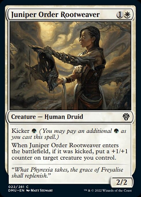 juniper order rootweaver