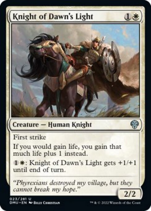 knight of dawn's light