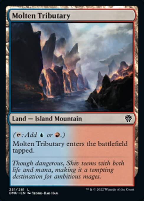 molten tributary
