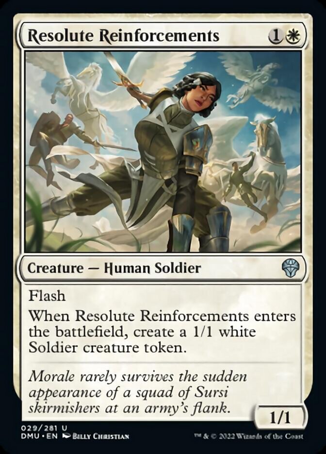 resolute reinforcements