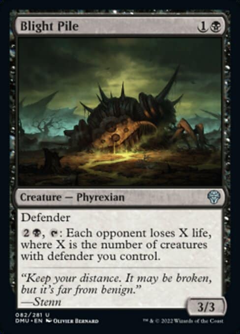 blight pile