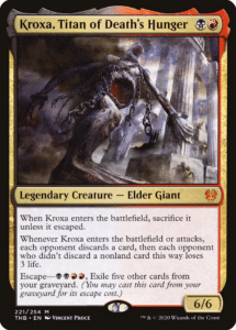 kroxa, titan of death's hunger