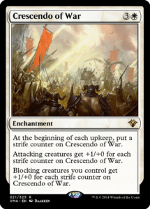 crescendo of war