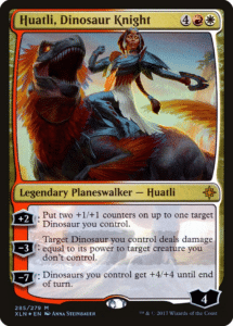 huatli, dinosaur knight
