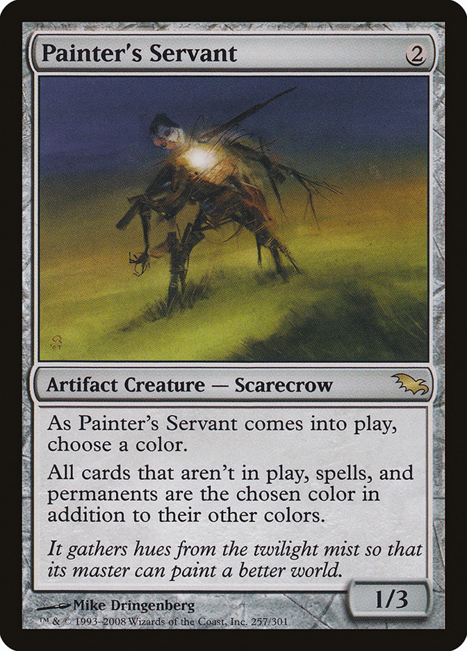 painter's servant