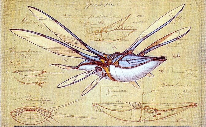 ornithopter secret lair