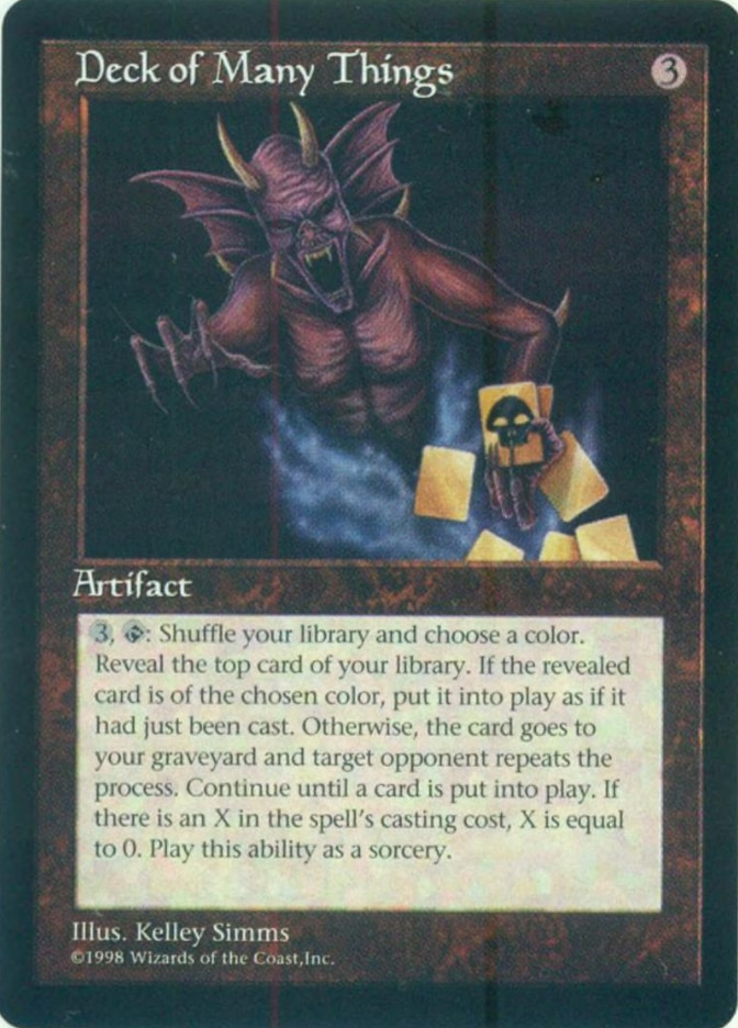InQuest's Deck of Many Things
