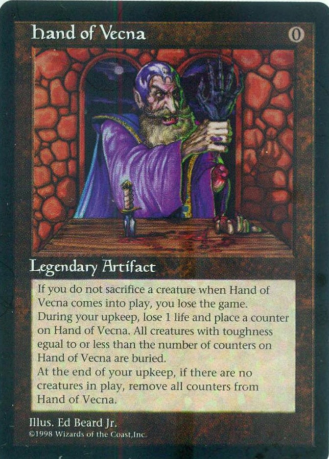 InQuest's Hand of Vecna