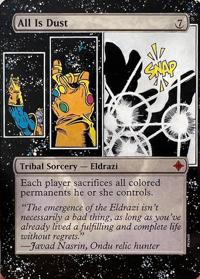 All Is Dust Alter