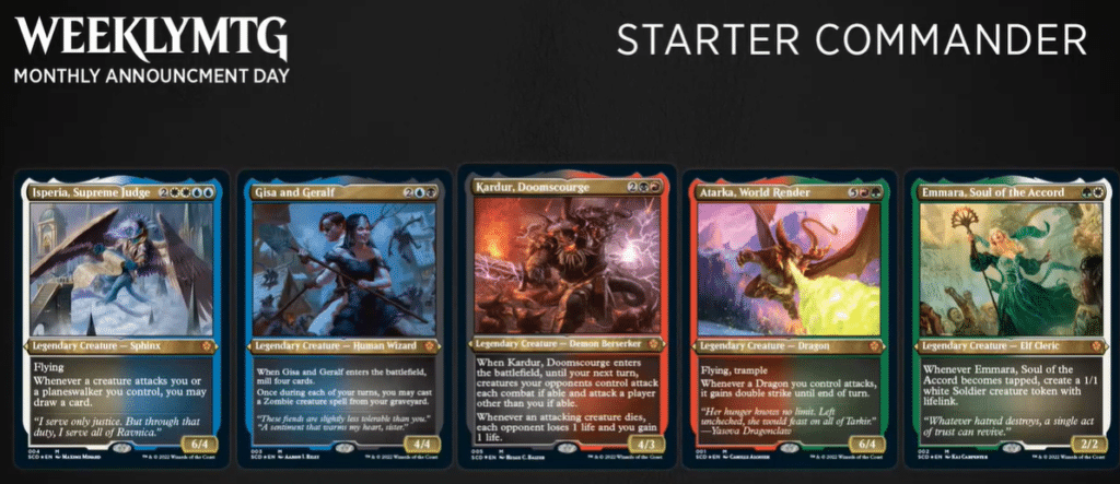 welcome commander decks