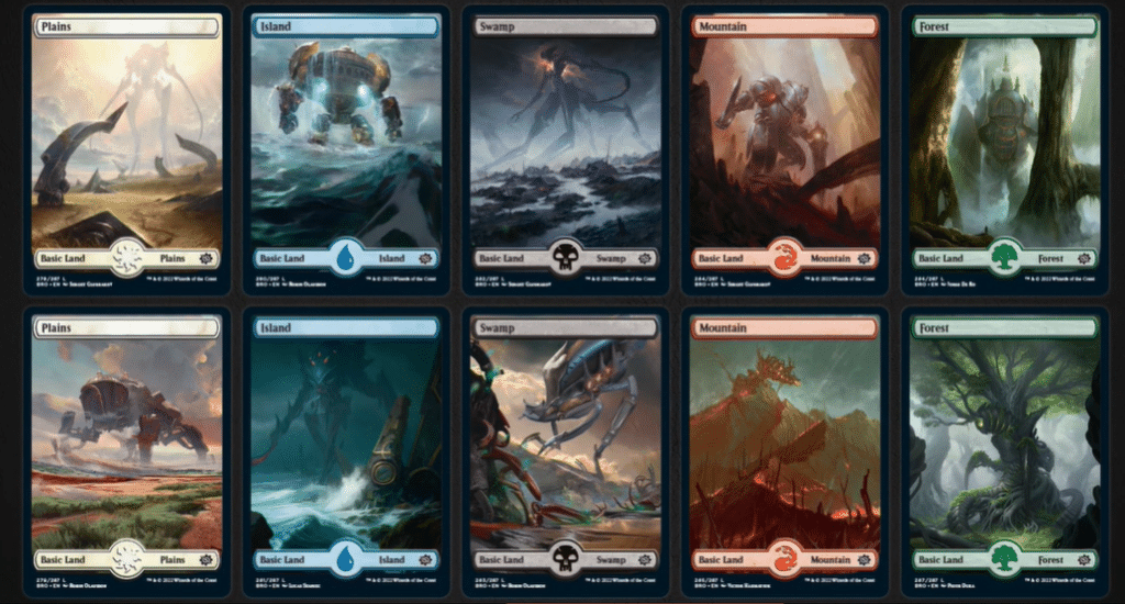 brothers' war basic lands