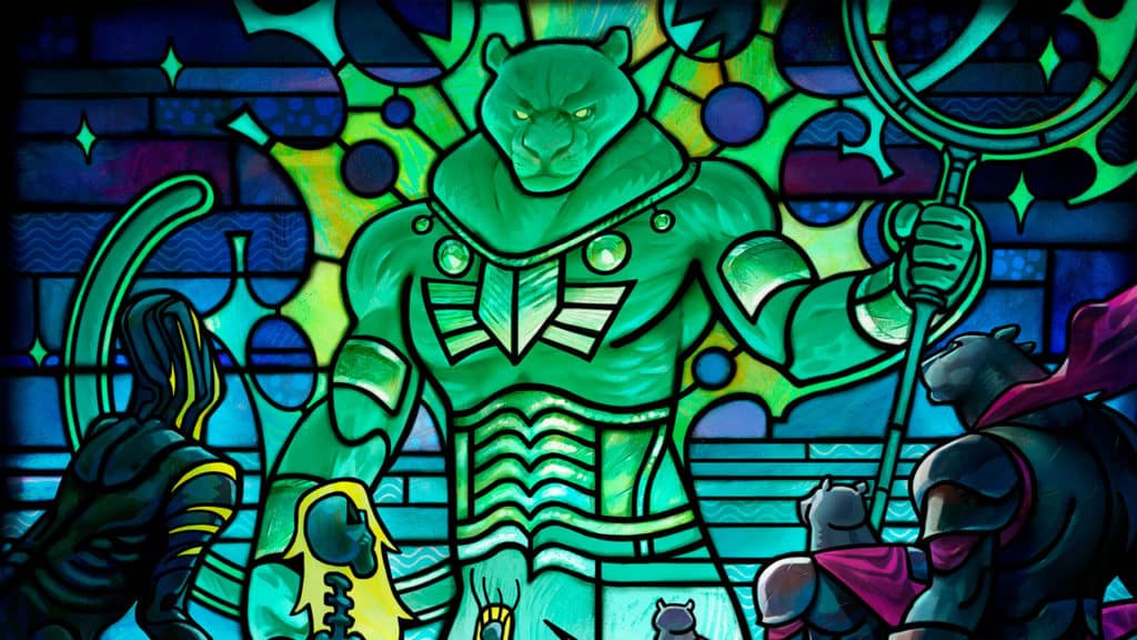 Soul of Windgrace | Stained Glass Frame