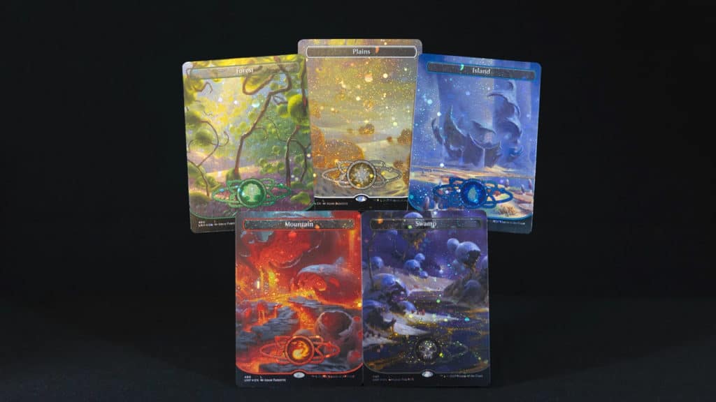 Unfinity Planetary Space-ic Lands Galaxy Foil 1