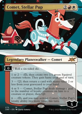 comet, stellar pup