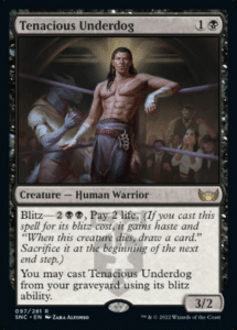 tenacious underdog