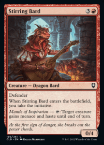 stirring bard