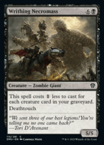 writhing necromass
