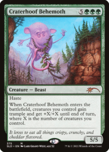 craterhoof behemoth