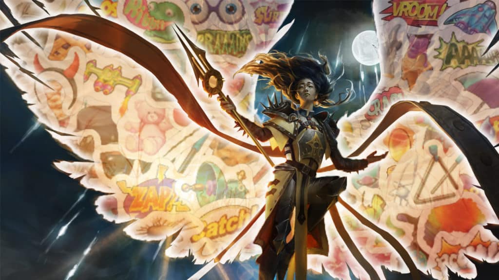 Angel of Eternal Dawn Sticker Bomb