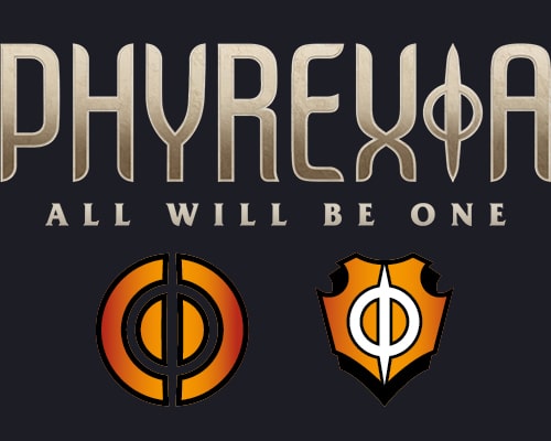 Phyrexia: All Will Be One Set Symbols