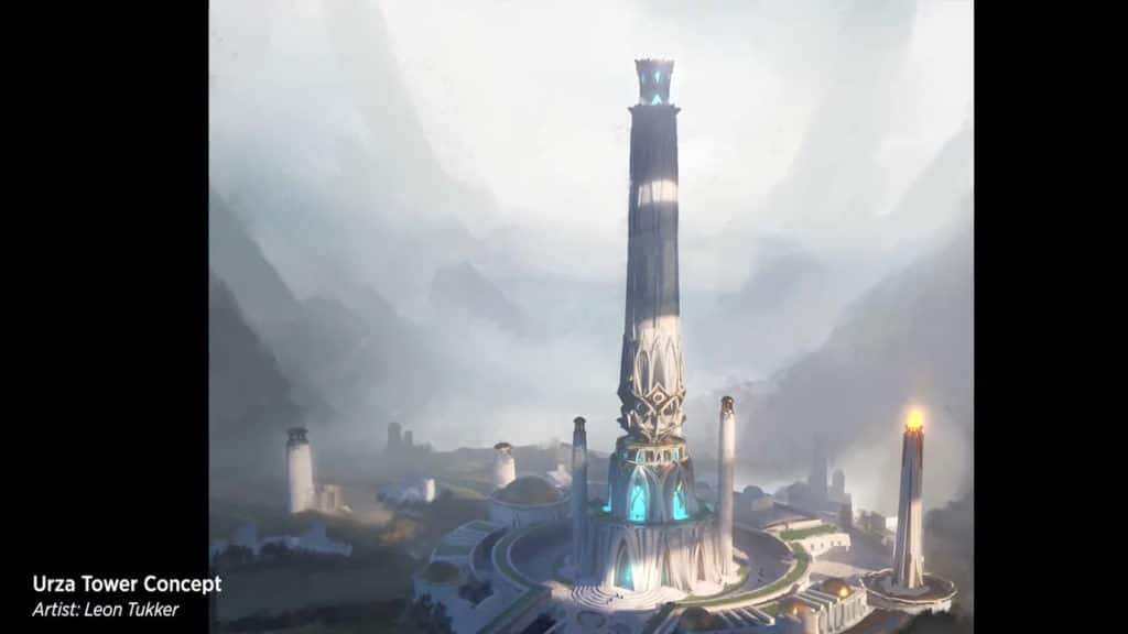 Urza Tower Concept Art