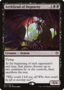 archfiend of depravity