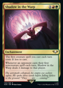 shadow in the warp