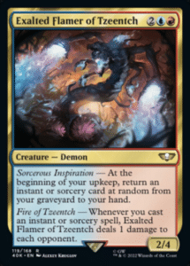 exalted flamer of tzeentch