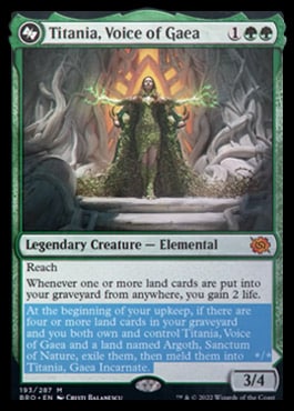 titania, voice of gaea