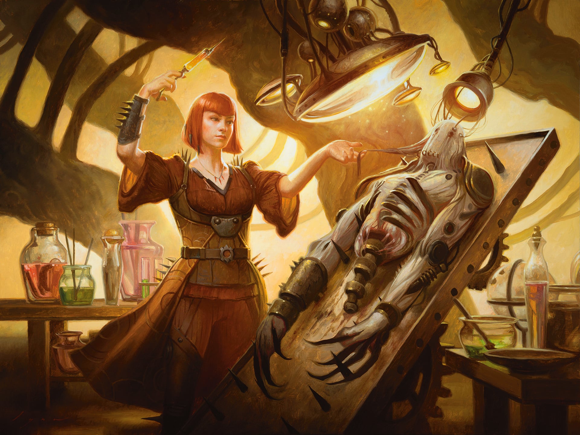 ashnod, flesh mechanist