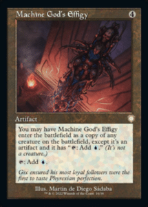 machine god's effigy