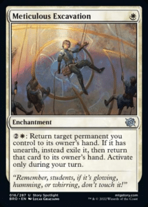 meticulous excavation