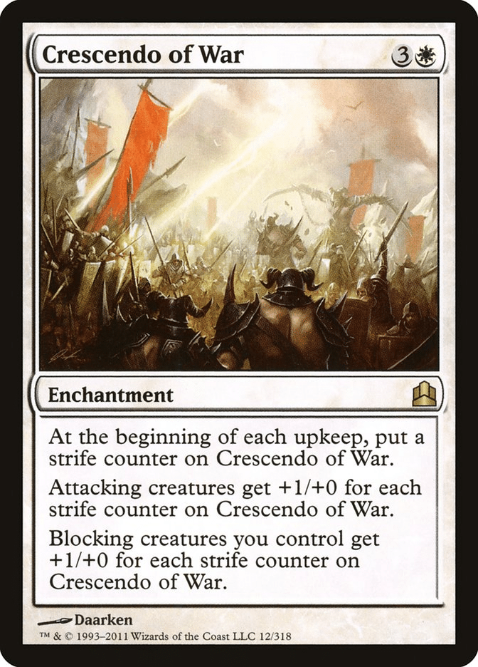 crescendo of war