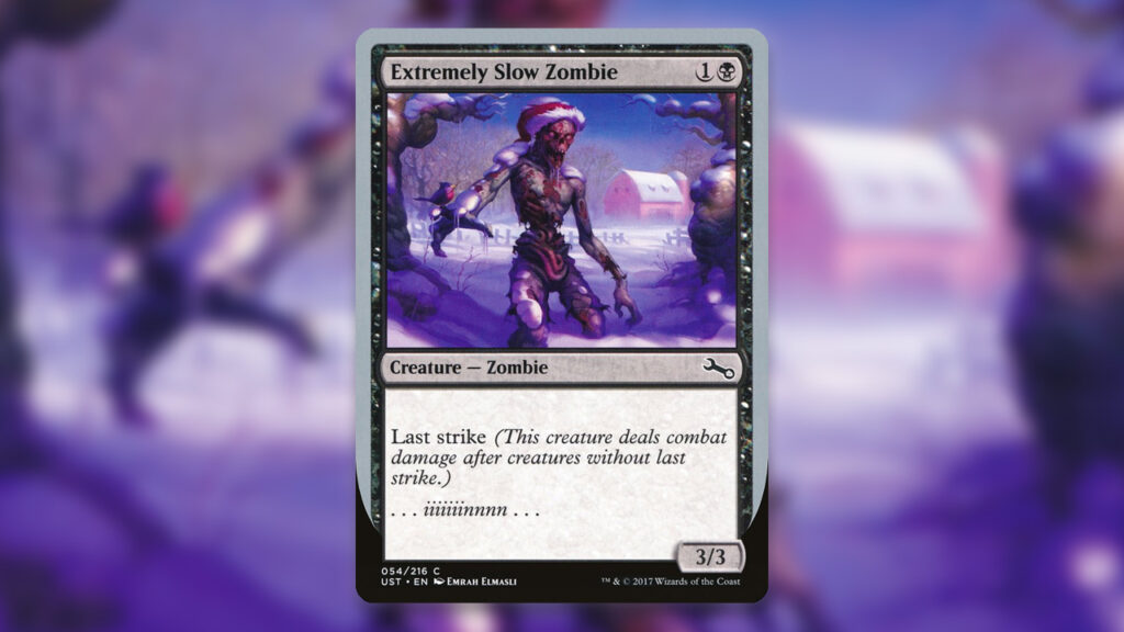 Extremely Slow Zombie