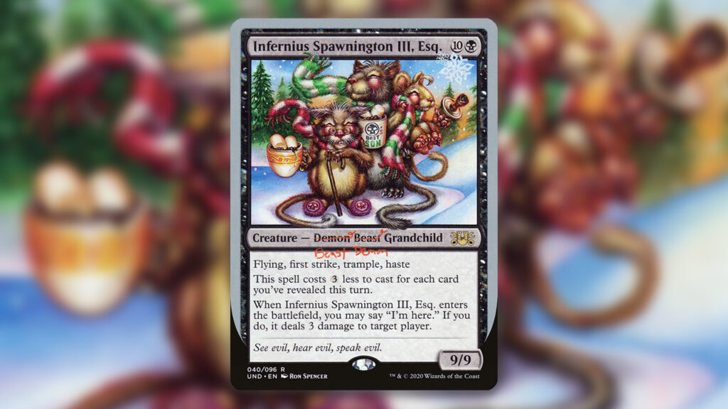 Infernius Spawnington III, Esq.