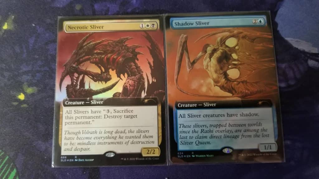 Necrotic Sliver and Shadow Sliver