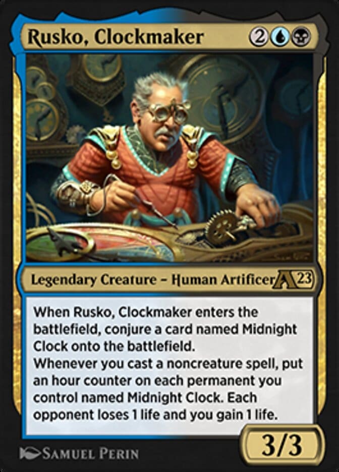 Rusko, Clockmaker