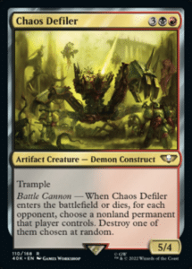 chaos defiler
