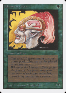 llanowar elves