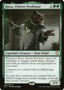 ruxa, patient professor